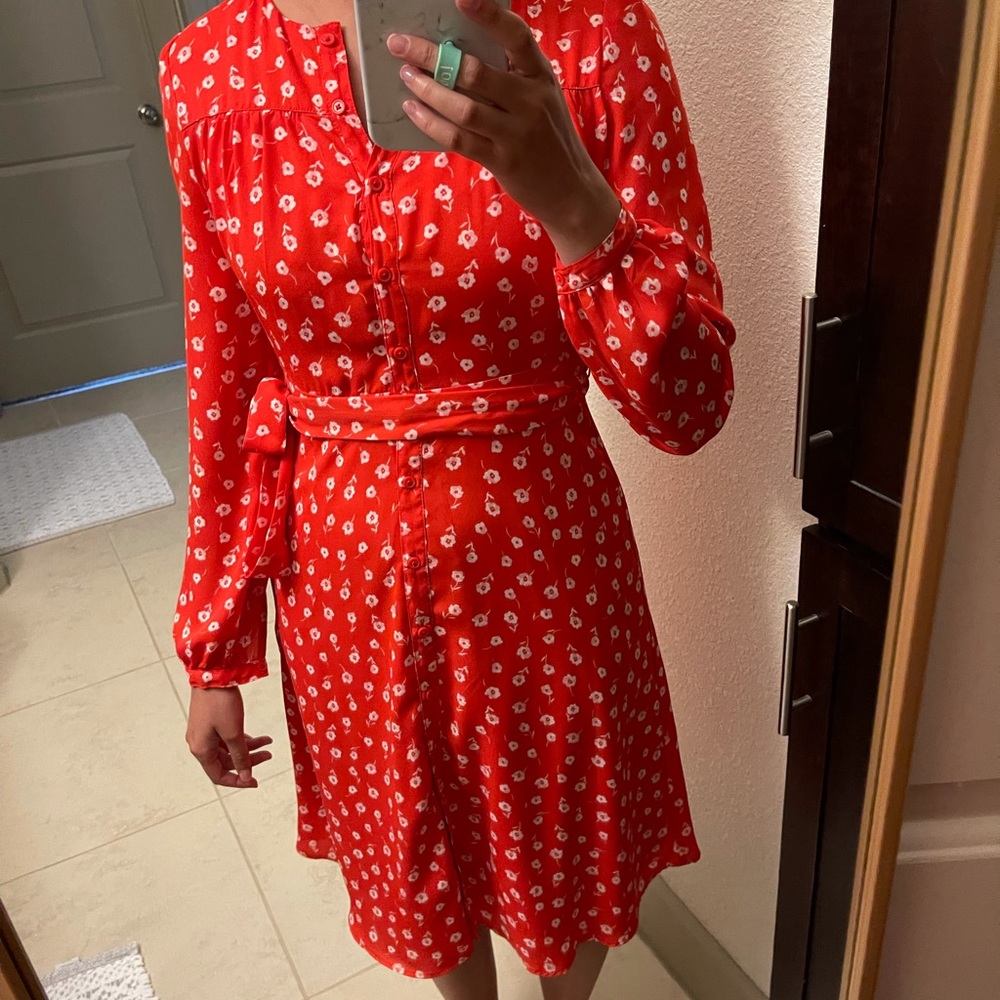 Banana Republic Midi Floral Dress size 0